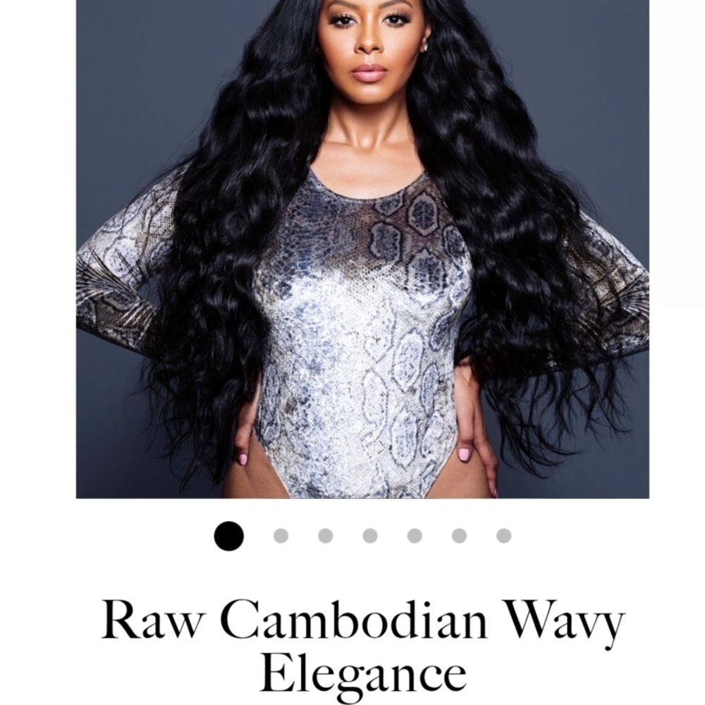 Raw Cambodian Wavy Hair Extensions - Dark Brown and 20 in.